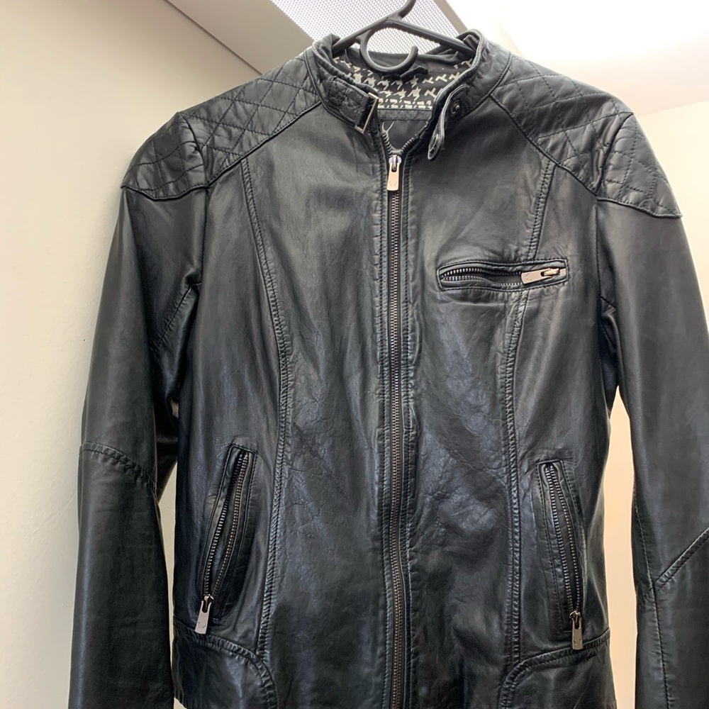 Bod and Christensen leather jacket